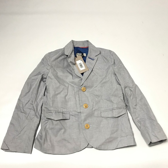 Jean Bourget Kids Boys' Blazer Jacket Long Sleeve